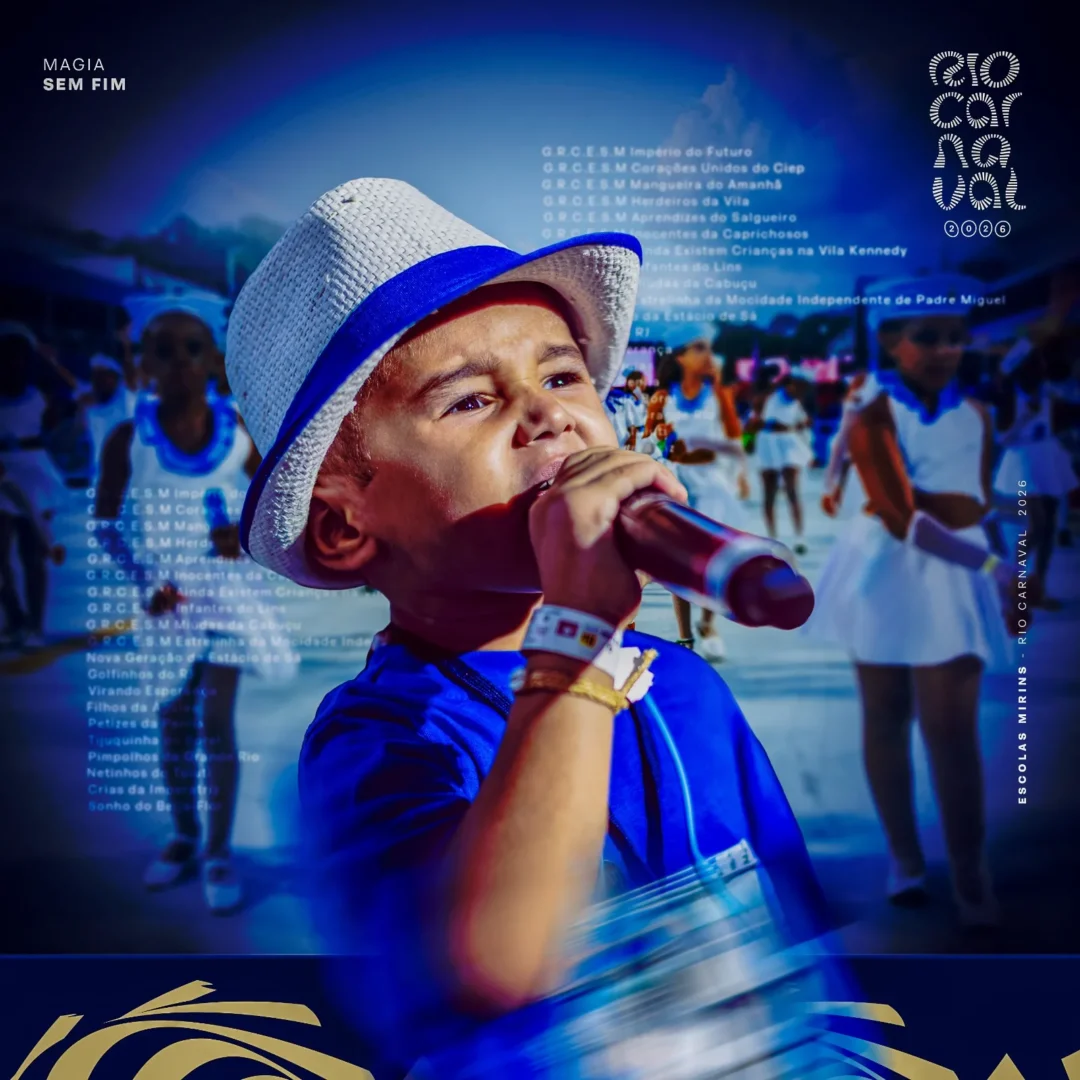 Liesa lança álbum com os sambas-enredo do Rio Carnaval Mirim 2026