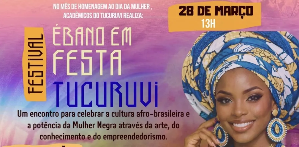 Festival Ébano em Festa celebra a Cultura Afro-Brasileira na Acadêmicos do Tucuruvi