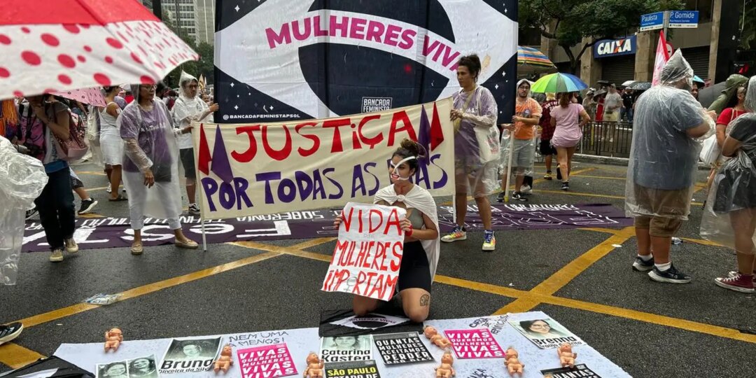 SP: ato das mulheres pede fim da violência e defende fim da escala 6×1