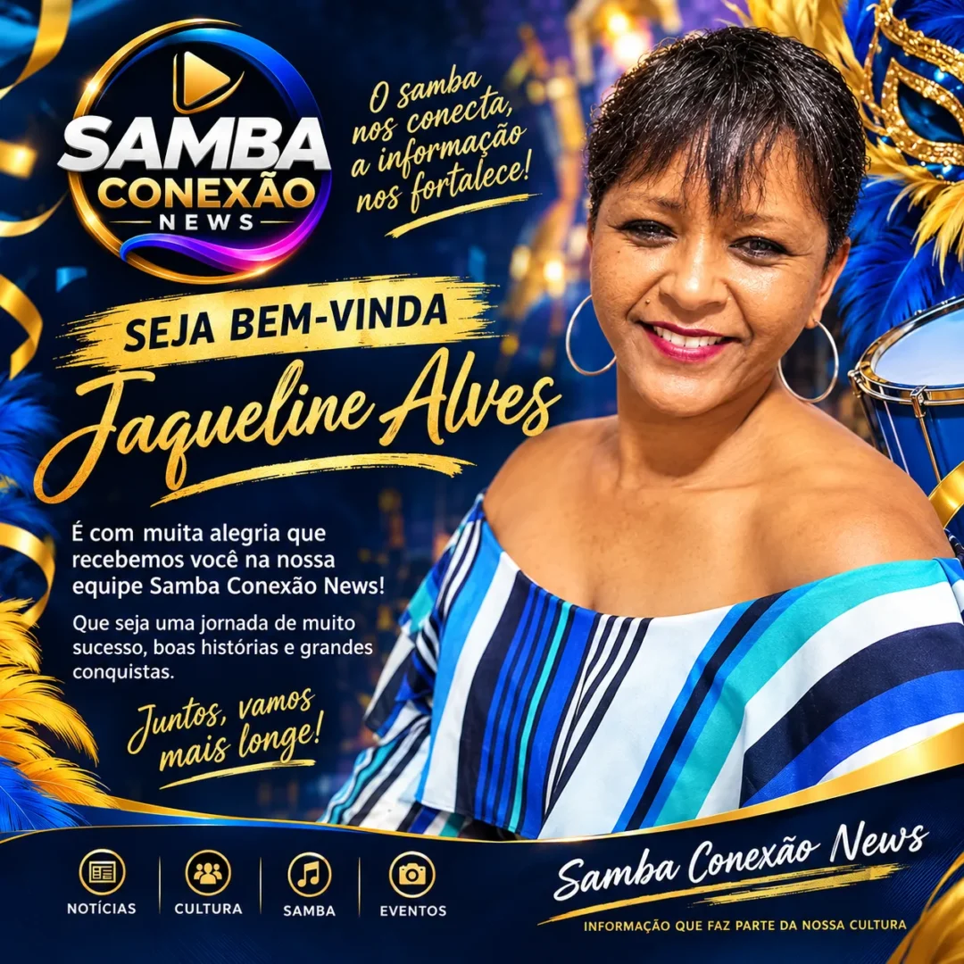 Jaqueline Alves a mais nova integrante do portal Samba Conexão News